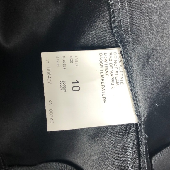 💜 NWOT, JS COLLECTION , Size 10 , Black Top . - Picture 8 of 8